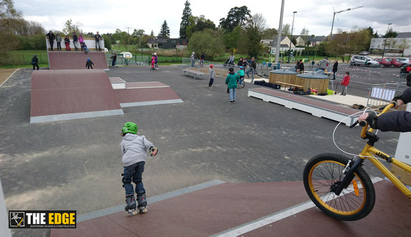 THE EDGE Skatepark Design & construction - Inauguration Skatepark de Servon sur Vilaine