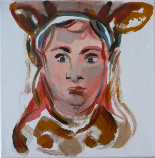 Waches Reh 30 x 30 Öl Lw. 2019