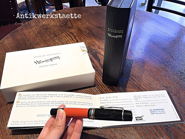 Mont Blanc Hemingway