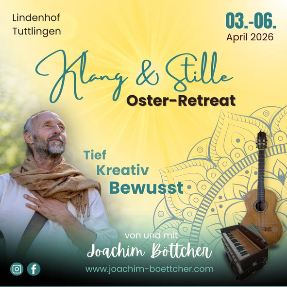 Joachim Böttcher Klang und Stille Oster Retreat 2026
