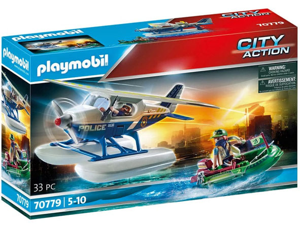 Beim Kauf im Onlineshop der-Wegweiser erhalten Sie das Playmobil-Set 70779 „City Action Polizei Wasserflugzeug“.
