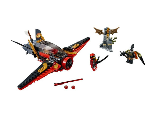 Im Paket Lego 70650 sind 181 Einzelteile enthalten.