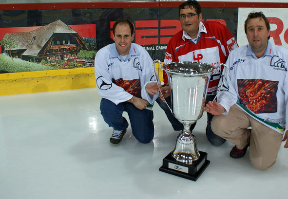 Gründungs OK Fleisch Cup: Christian Tschabold, Peter Erhard, Adrian König