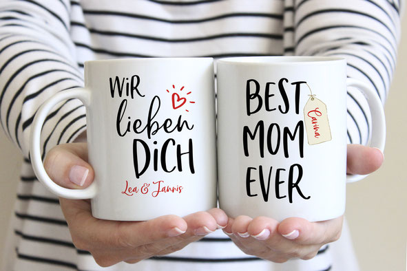 Tasse personalisiertes Geschenk Muttertag