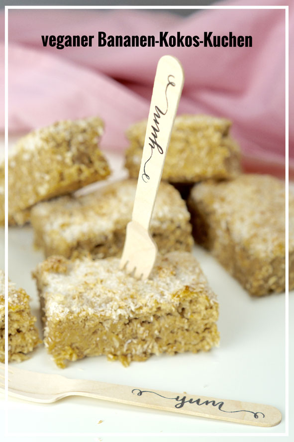 vegner Bananen-Kokos-Kuchen