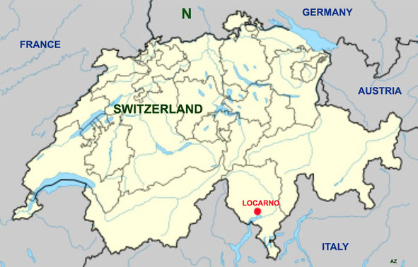 Map of Switzerland. Map graphics by Anthony Zois.