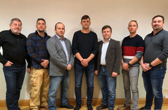 Vzlt Peischl Michael, StWm Kreutzer Christian, Vzlt Lang Alfred, OStWm Kitzler Roland, OStv Handler Jürgen, OStWm Stampfer Andreas und StWm Hürner Jürgen.