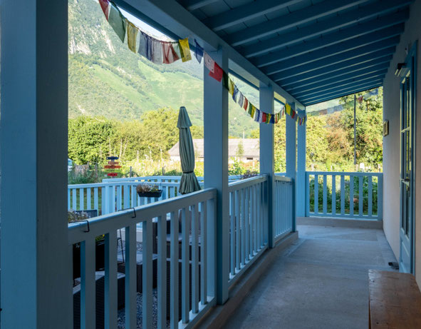 extension accessible aux PMR de la Maison Despourrins, gîte de séjour des Pyrénées. 