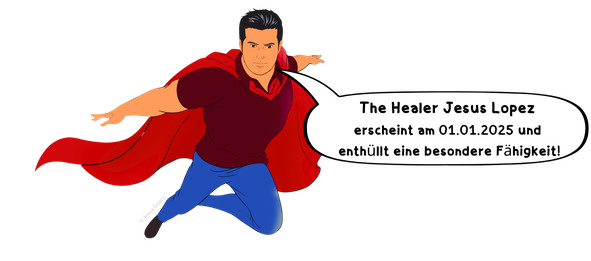 Superhero Healer Jesus Lopez