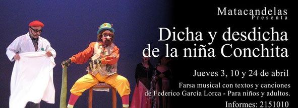 dicha y desdicha de la niña cochinita Teatro Matacandelas