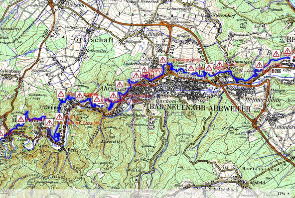 Rotweinwanderweg Ahrtal Bonn Köln Ahrtal