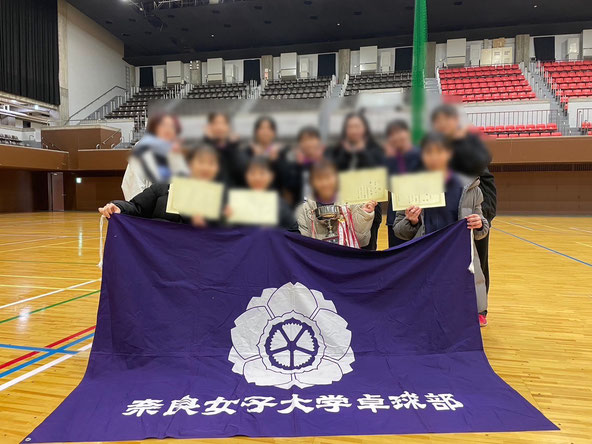 関西国公立大学卓球大会（2022）の写真です。