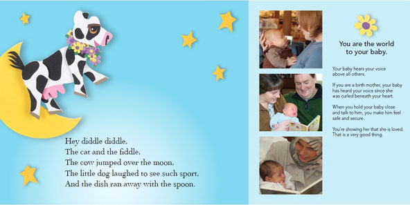 Rock-A-Bye Baby Reader: Spread 1