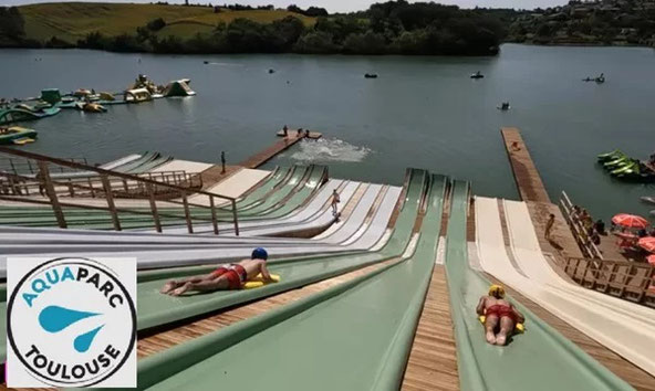 lac de la Thésauque à Nailloux, situé à 3 km des Gites des Camparros