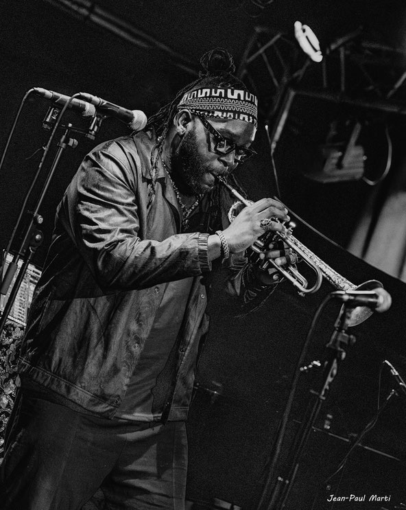 Marquis Hill - New Morning Paris. March 2025.