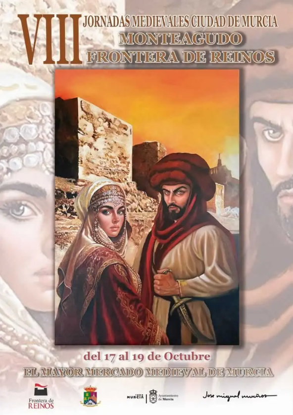 cuando es que dias donde horarios programa mercado medieval Murcia Monteagudo frontera de reinos