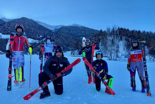 Snapshot from the Junior Team, during training