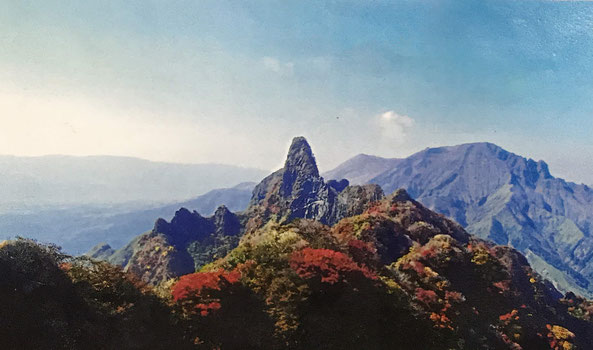 根子岳東峰の紅葉