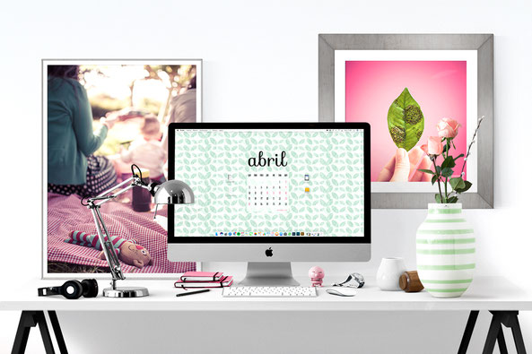 Freebies de calendario: ABRIL by Sami Garra