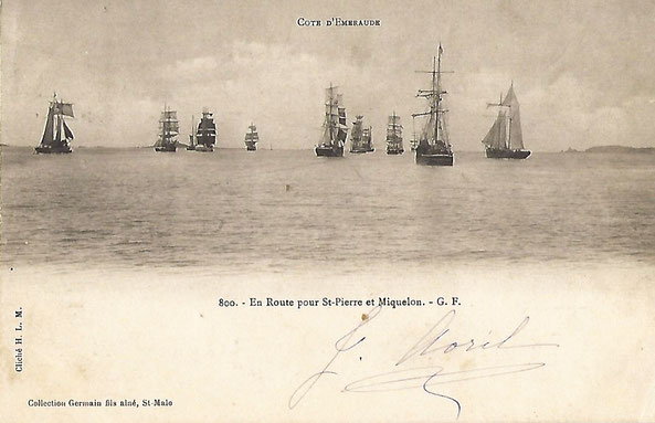 Carte postale datant du début du 20eme siècle ; collection personnelle.