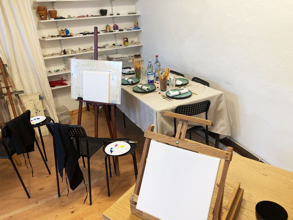 Kunst-Party, Geburstag, Kindergeburtstag, Kreative Geburtstag