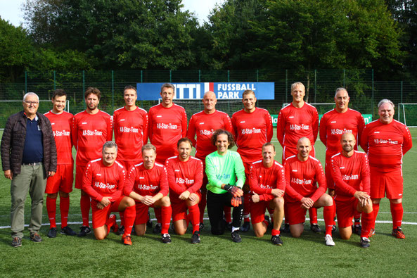 Die All Stars des SC Norderstedt im CITTI FUSSBALL PARK in Kiel-Projensdorf