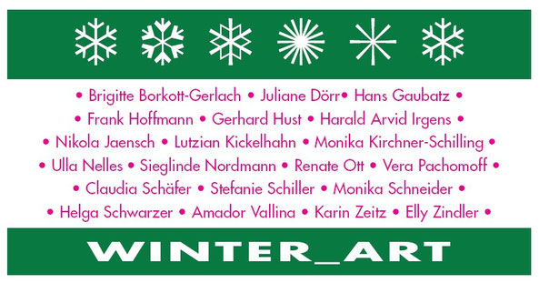 Winter Art: Group Exhibition at Kunstforum Rheinhessen, Essenheim, Germany