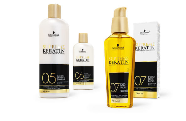 Schwarzkopf - Supreme Keratin - Haarglättung - Premium - Strait Therapy - Packaging - Design - DesignKis - 2012 - Verpackung