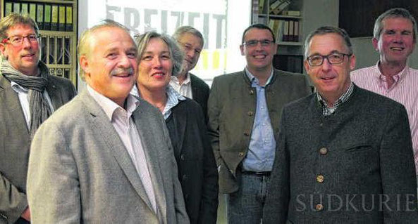 Sie sind die Macher der Freizeitwerkstatt der Lions Clubs aus Villingen und Schwenningen: Markus Piro, Hansjörg Zimmermann, Cornelia Raible-Mayer, Herbert Pleithner, Roland Brauner, Robert Göhring und Hans-Joachim Bürner (von links). Bild: Fein