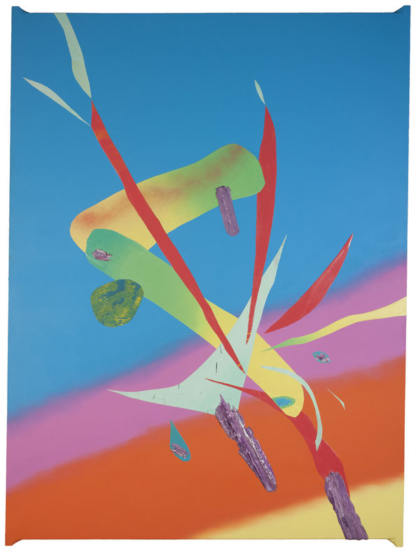 Collage Painting #1, 2016, mixed media on canvas on canvas, 180x130 cm  