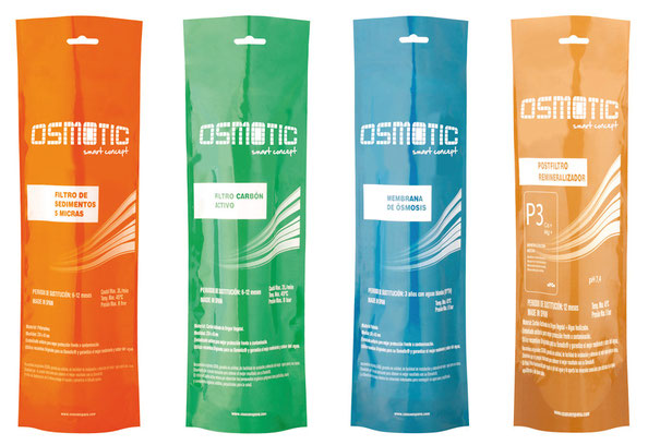 Recambio de filtros para el correcto funcionamiento de Osmotic Smart Concept