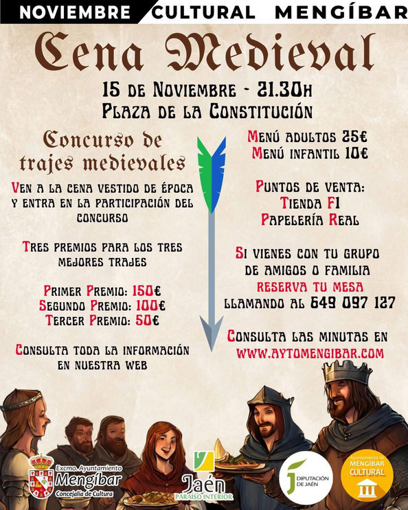Cena Medieval en Mengibar
