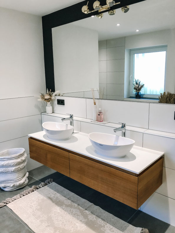 Waschbeckenunterschränke Holz-Schreinerei - Holzdesign Rapp Geisingen