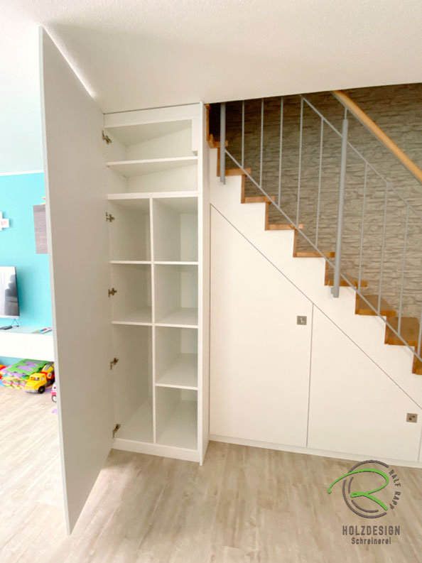 Schrank Unter Treppe Gunstig
