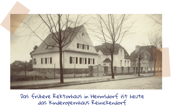 Foto vom früheren Rektorenhaus