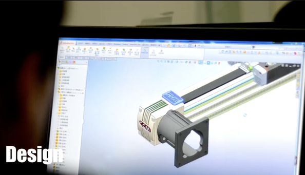 Linear guide rails belt driven customized