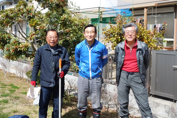 「若鮎の並木」草引きの参加お礼