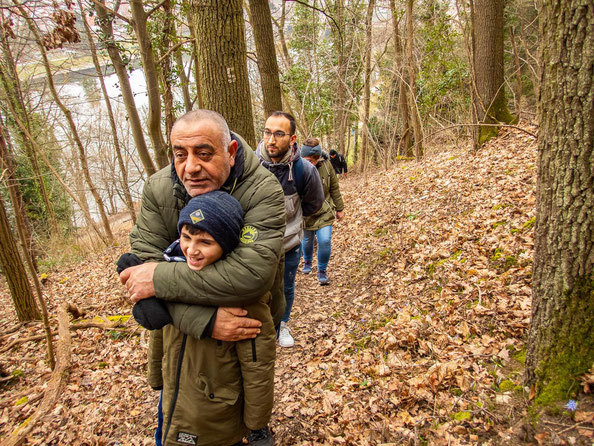 Multikultiwanderung mit dem Integrationsprojekt "Wanderglück".