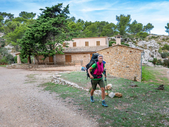 Mehrtagestrekking auf dem GR 221 auf Mallorca - Etappe 3 der Wanderung von Ses Fontanelles nach Estellencs