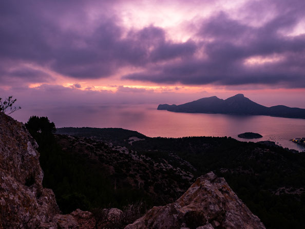 Wanderung GR 221 auf Mallorca - Etappe 1 von Port d'Andratx nach Sant Elm