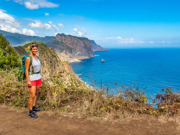 Madeira - die schönsten Wandertouren auf der Blumeninsel (hier: Küstensteig Porto da Cruz nach Machico durch die Boca do Risco)