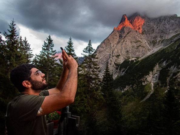 Integrationsprojekt "Wanderglück" - multikulturell wandern wir in den Allgäuer Alpen.