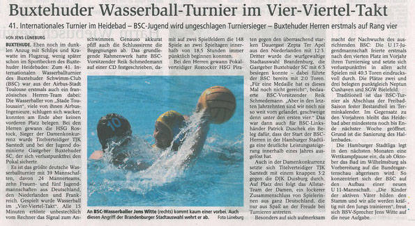 Buxtehuder Tageblatt vom 11.09.2012