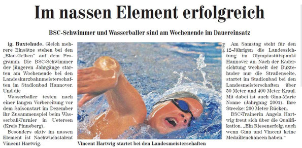 Neue Buxtehuder Wochenblatt vom 24.11.2013