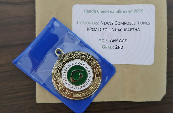 Fleadh Competition medal