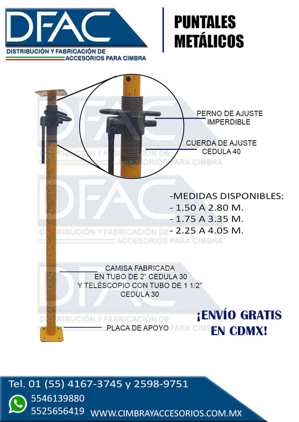 Venta de puntales metalicos Venta de puntales metalicos