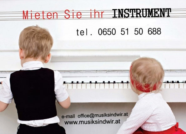 Kinder spielen Klavier – Instrumente mieten für Kinder und Anfänger