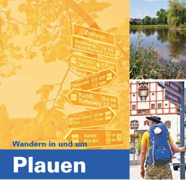 Blätterbroschüre - Wanderungen in und um Plauen