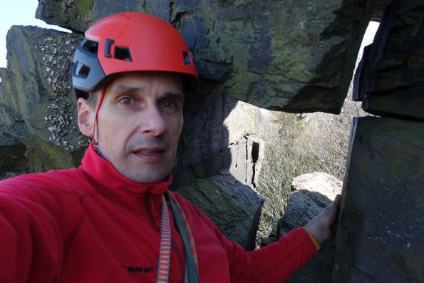 Wir bleiben im Ort, vor Ort! Kletternachmittag am Lochstein in Falkenstein, 11.04.2020