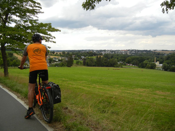 Radtour von Falkenstein nach Treuen am 25.07.2020